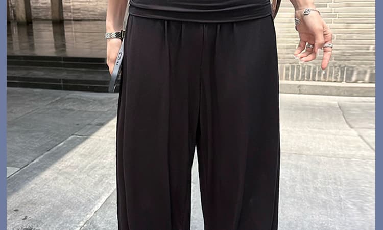 지금 임산부 호흡 바지 요가 가면 뒤집다 측면 디자인 软绵 새로운 여성 여름 다용도 도루 도루 랜턴 9부 바지 상세 이미지 2