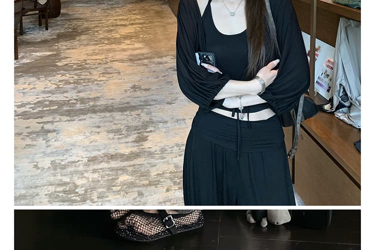 지금 임산부 호흡 바지 요가 가면 뒤집다 측면 디자인 软绵 새로운 여성 여름 다용도 도루 도루 랜턴 9부 바지 상세 이미지 32