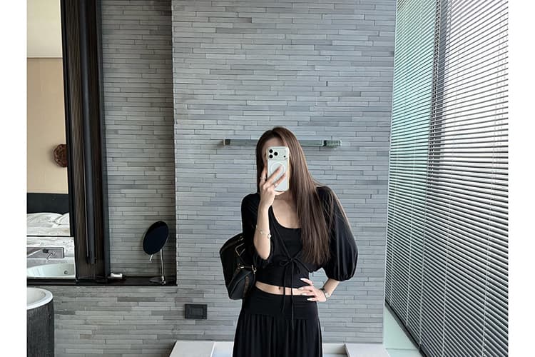 지금 임산부 호흡 바지 요가 가면 뒤집다 측면 디자인 软绵 새로운 여성 여름 다용도 도루 도루 랜턴 9부 바지 상세 이미지 43
