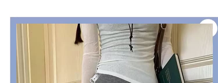 지금 순면 임산부 어두운 회색 반신 스커트 여성 봄 가을 새로운 임산부 중간 길이 타이트 스커트 한 마디 롱 스커트 표지 다리 두꺼운 상세 이미지 6