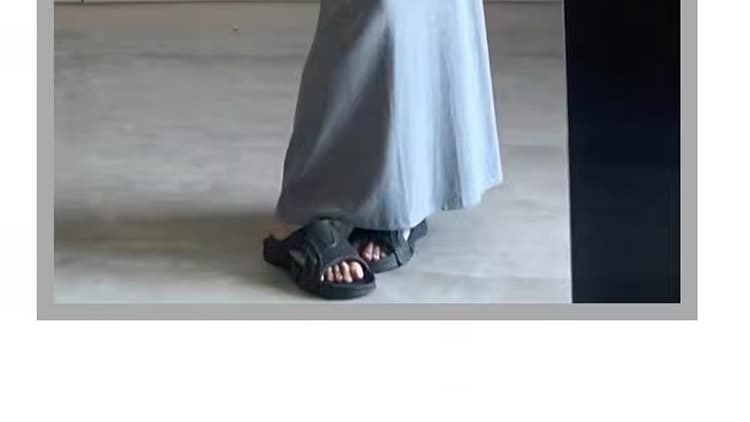 지금 순면 임산부 어두운 회색 반신 스커트 여성 봄 가을 새로운 임산부 중간 길이 타이트 스커트 한 마디 롱 스커트 표지 다리 두꺼운 상세 이미지 50