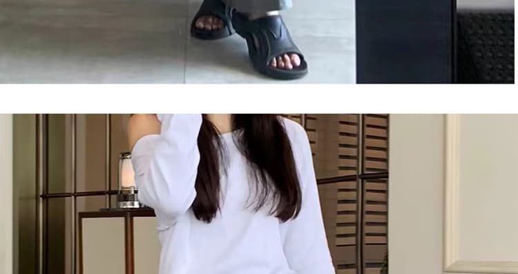 지금 순면 임산부 어두운 회색 반신 스커트 여성 봄 가을 새로운 임산부 중간 길이 타이트 스커트 한 마디 롱 스커트 표지 다리 두꺼운 상세 이미지 53