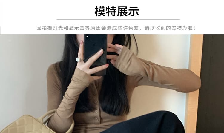 지금 출산 착용 새로운 2026 가을 겨울철 니트 반신 스커트 외출용 하이웨이스트 슬림해 보이는 중간 길이 한 마디 치마 상세 이미지 26