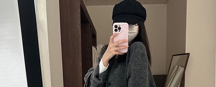 지금 임산부 느긋한 도루 센스 찹쌀 조기 가을 반신 스커트 새로운 한 부서 하이웨이스트 슬림해 보이는 이후 트임 한 마디 롱 스커트 상세 이미지 37