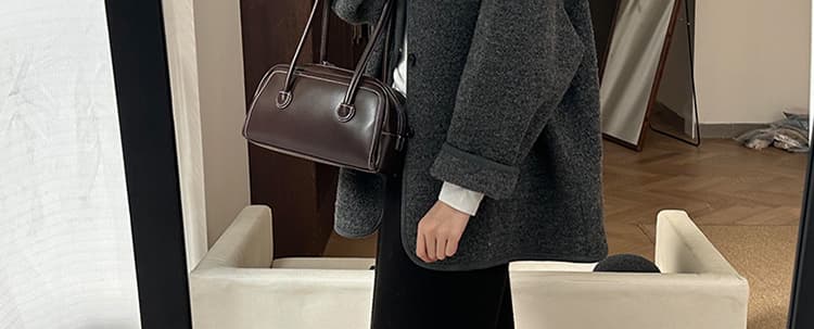 지금 임산부 느긋한 도루 센스 찹쌀 조기 가을 반신 스커트 새로운 한 부서 하이웨이스트 슬림해 보이는 이후 트임 한 마디 롱 스커트 상세 이미지 38