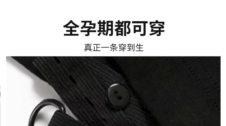 지금 출산 착용 모직 반신 스커트 가을 겨울철 2026 새로운 외출용 하이웨이스트 슬림해 보이는 중간 길이 타이트 스커트 치마 상세 이미지 18
