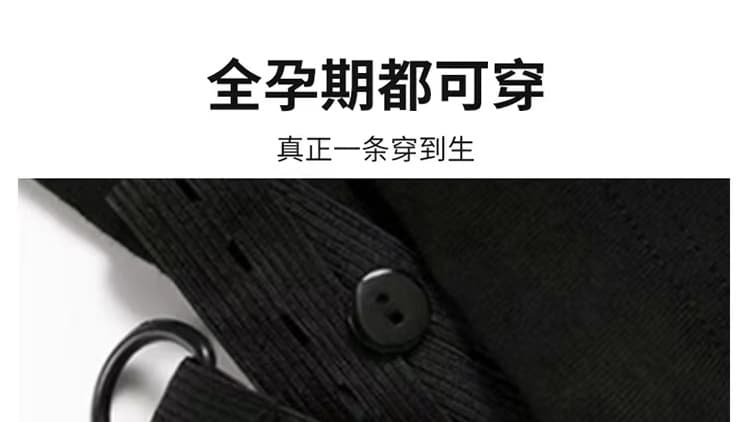 지금 출산 착용 모직 반신 스커트 가을 겨울철 2026 새로운 외출용 하이웨이스트 슬림해 보이는 중간 길이 타이트 스커트 치마 상세 이미지 20
