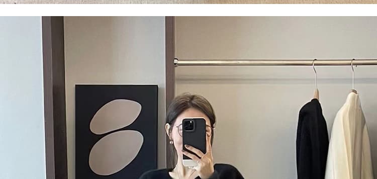 지금 임산부 없음 복부 지지 반신 스커트 새로운 가을 겨울철 니트 양모 슬림해 보이는 품격 프랑스식 도루 센스 한 마디 롱 스커트 상세 이미지 21