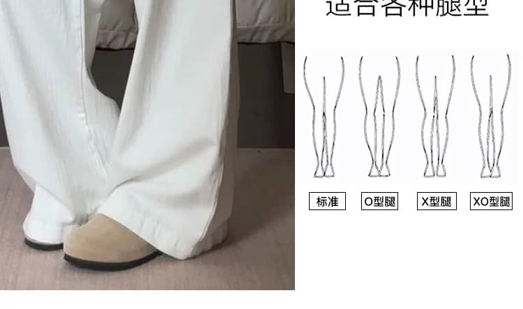 지금 임산부 와이드 레그 팬츠 가을 여성 2026 새로운 없음 복부 지지 봄 여름 아니요 르 배 출산 후 웨어러블 와이드 레그 팬츠 어린이 상세 이미지 18