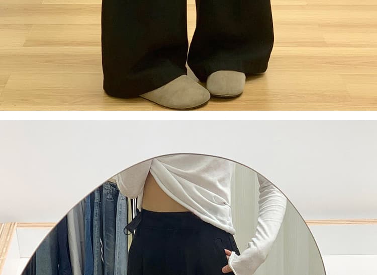 지금 임산부 와이드 레그 팬츠 가을 여성 2026 새로운 없음 복부 지지 봄 여름 아니요 르 배 출산 후 웨어러블 와이드 레그 팬츠 어린이 상세 이미지 32