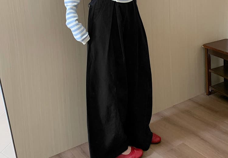 지금 임산부 와이드 레그 팬츠 봄 가을 여성 2026 새로운 없음 복부 지지 봄 여름 아니요 르 배 출산 후 웨어러블 와이드 레그 팬츠 상세 이미지 45