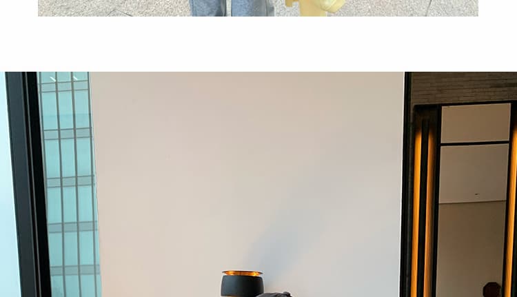 지금 임산부 니트 부츠컷 바지 새로운 봄 가을 얇은 스타일 2026 도루 가을 센스 복부 지지 바지 부츠컷 캐주얼 바지 상세 이미지 22