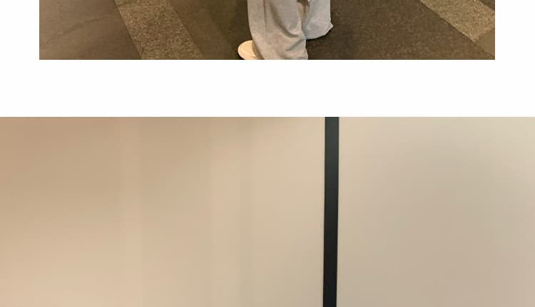 지금 임산부 니트 부츠컷 바지 새로운 봄 가을 얇은 스타일 2026 도루 가을 센스 복부 지지 바지 부츠컷 캐주얼 바지 상세 이미지 61