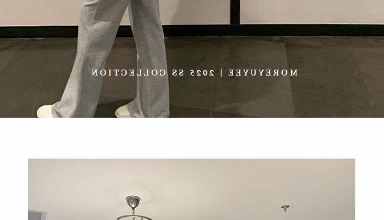 지금 임산부 니트 부츠컷 바지 새로운 봄 가을 얇은 스타일 2026 도루 가을 센스 복부 지지 바지 부츠컷 캐주얼 바지 상세 이미지 63