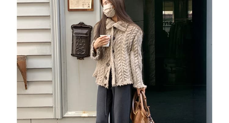 지금 임산부 니트 부츠컷 바지 봄 가을 얇은 스타일 2026 새로운 도루 가을 센스 복부 지지 바지 부츠컷 캐주얼 바지 상세 이미지 44