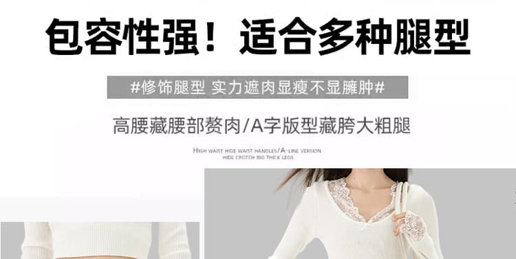 실사 임산부 바지 9 포인트 와이드 레그 팬츠 새로운 가을 얇은 스타일 작은 키 도루 가을 센스 없음 복부 지지 넓은 다리 캐주얼 바지 상세 이미지 7