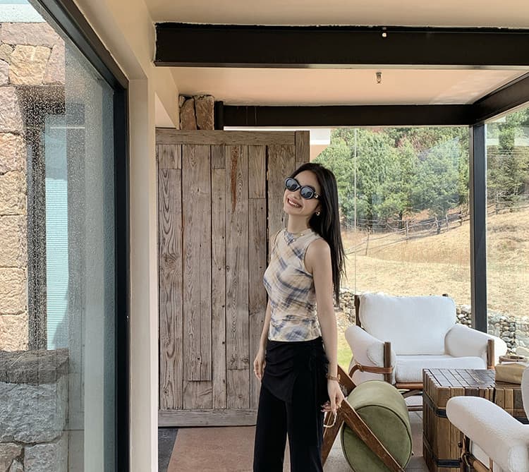 지금 임산부 부츠컷 바지 여성 봄 가을 2026 새로운 페이크 레이어드 방귀 커튼 펌프 로프 바지 스트레이트 슬림해 보이는 부츠컷 바지 상세 이미지 39