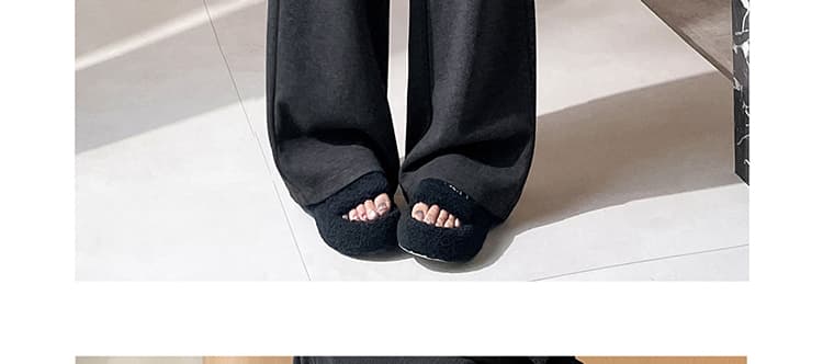 지금 임산부 아세트산 양모 찹쌀 와이드 레그 팬츠 2026 새로운 여성 가을 겨울철 한 부서 스트레이트 루즈핏 캐주얼 바지 상세 이미지 31