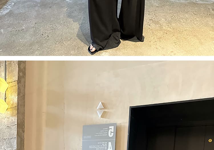 지금 임산부 와이드 레그 팬츠 새로운 2026 여성 가을 도루 센스 다용도 없음 복부 지지 바지 느긋한 바람 루즈핏 캐주얼 바지 상세 이미지 65