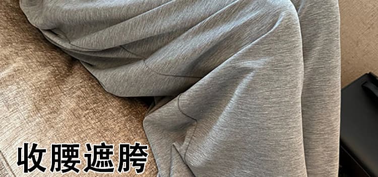 지금 임산부 와이드 레그 팬츠 새로운 여성 2026 가을 도루 센스 다용도 없음 복부 지지 바지 느긋한 바람 루즈핏 캐주얼 바지 상세 이미지 17