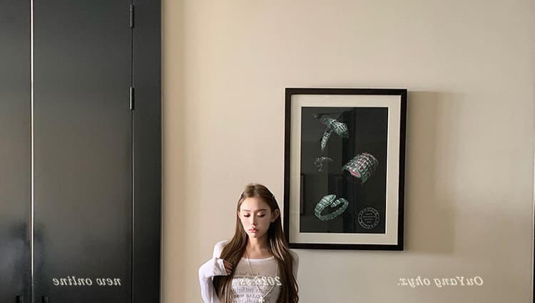 지금 임산부 니트 불규칙 도루 가을 센스 빅 플레어 스커트 여성 2026 봄 가을 하이웨이스트 슬림해 보이는 패키지 한 마디 반신 스커트 상세 이미지 61