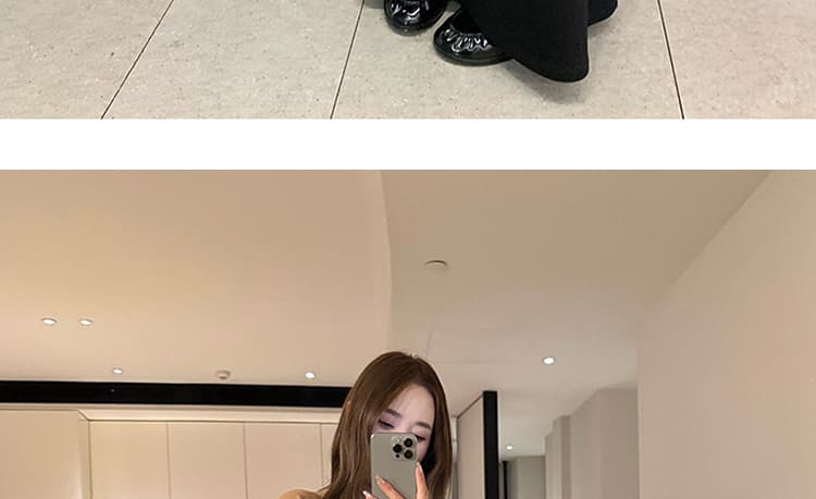 지금 임산부 없음 복부 지지 반신 스커트 가을 새로운 니트 양모 슬림해 보이는 품격 프랑스식 도루 센스 a 단어 길이 치마 상세 이미지 57