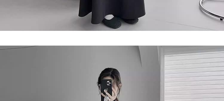 지금 임산부 모직 반신 스커트 여성 2026 새로운 가을 겨울철 임산부 하이웨이스트 다용도 슬림해 보이는 도루 센스 한 마디 롱 스커트 상세 이미지 28