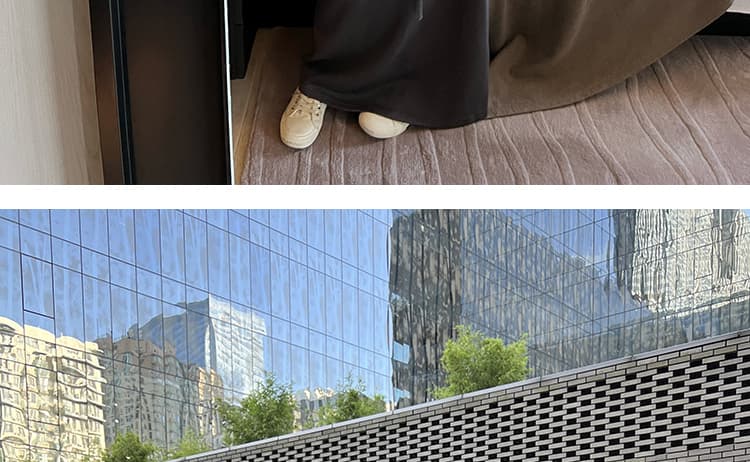 지금 임산부 없음 복부 지지 반신 스커트 여성 봄 새로운 2025 반신 스커트 다용도 캐주얼 한 마디 슬림해 보이는 롱 스커트 상세 이미지 61