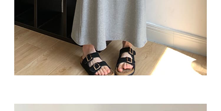 지금 임산부 어두운 회색 반신 스커트 여성 봄 새로운 임산부 중간 길이 타이트 스커트 인어 꼬리 스커트 롱 스커트 표지 다리 두꺼운 상세 이미지 34