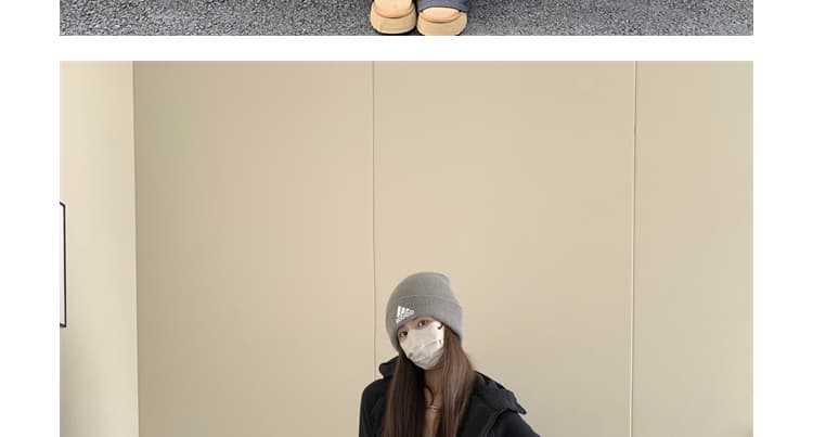 지금 임산부 니트 부츠컷 바지 봄 가을 얇은 스타일 2026 새로운 도루 가을 센스 복부 지지 바지 부츠컷 캐주얼 바지 상세 이미지 30