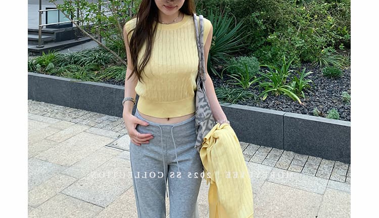 지금 임산부 니트 부츠컷 바지 새로운 봄 가을 얇은 스타일 2026 도루 가을 센스 복부 지지 바지 부츠컷 캐주얼 바지 상세 이미지 21