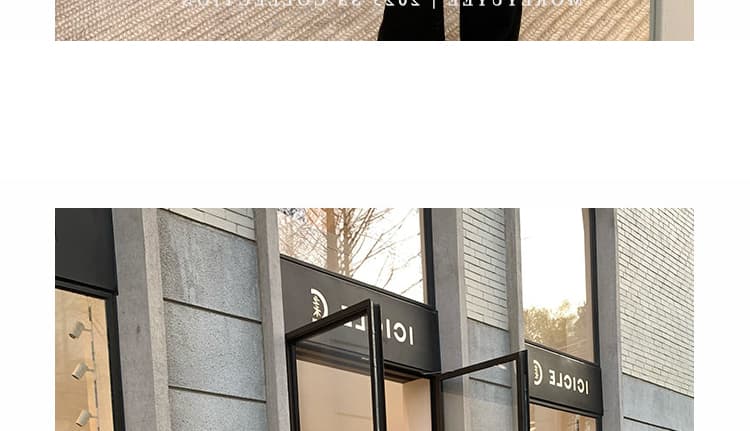 지금 임산부 니트 부츠컷 바지 새로운 봄 가을 얇은 스타일 2026 도루 가을 센스 복부 지지 바지 부츠컷 캐주얼 바지 상세 이미지 47