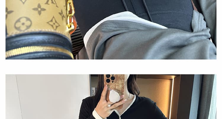 지금 임산부 공기 면 와이드 레그 팬츠 어린이 새로운 가을 2026 도루 센스 없음 복부 지지 바지 외출용 스트레이트 캐주얼 바지 상세 이미지 37