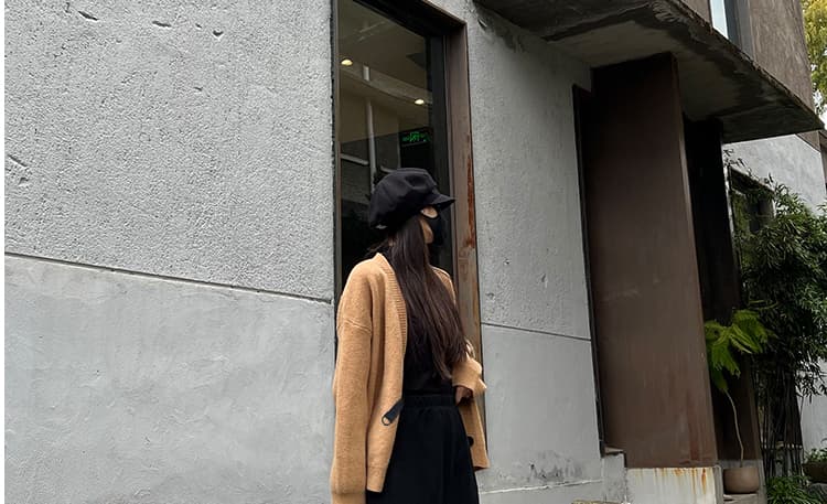 지금 출산 착용 조기 가을 새로운 여성 반신 스커트 외출용 백 탑 하이웨이스트 복부 지지 슬림해 보이는 중간 길이 타이트 스커트 치마 상세 이미지 35