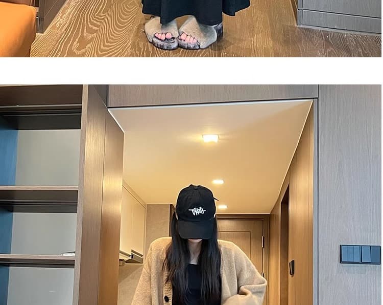 지금 출산 착용 새로운 2026 가을 겨울철 니트 반신 스커트 외출용 하이웨이스트 슬림해 보이는 인어 꼬리 롱 코트 한 마디 치마 상세 이미지 47
