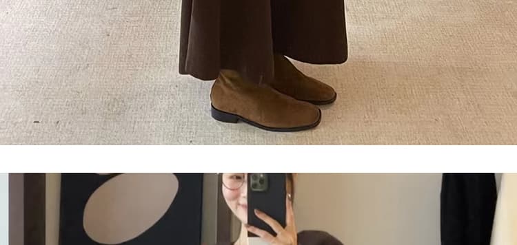지금 임산부 없음 복부 지지 반신 스커트 새로운 가을 겨울철 니트 양모 슬림해 보이는 품격 프랑스식 도루 센스 한 마디 롱 스커트 상세 이미지 41