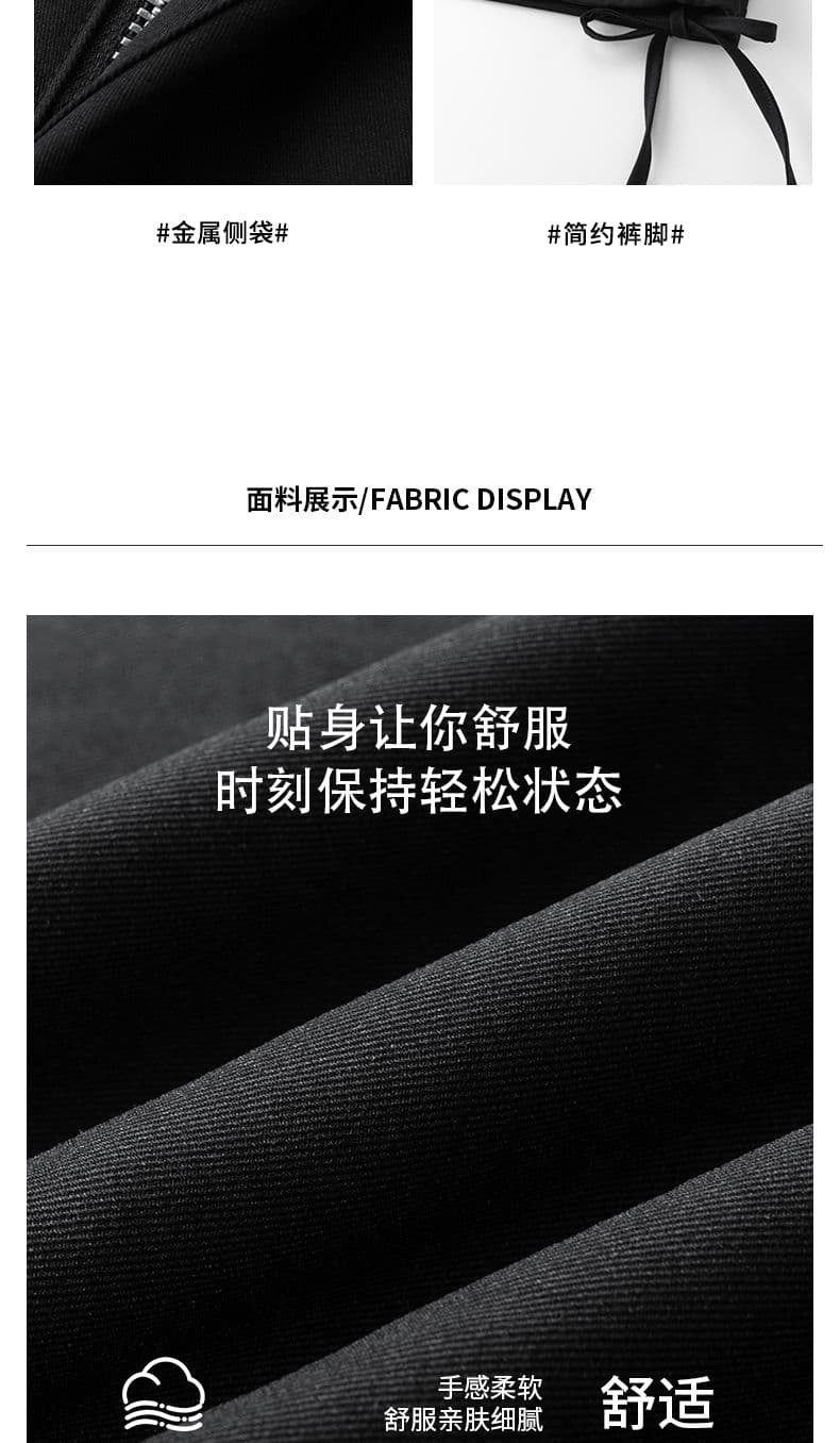 실사 2026 여름 얇은 스타일 워크웨어 오부 바지 남자 조수 브랜드 캐주얼 아메리칸 레트로 속도 건조한 운동 반바지 남자 상세 이미지 5