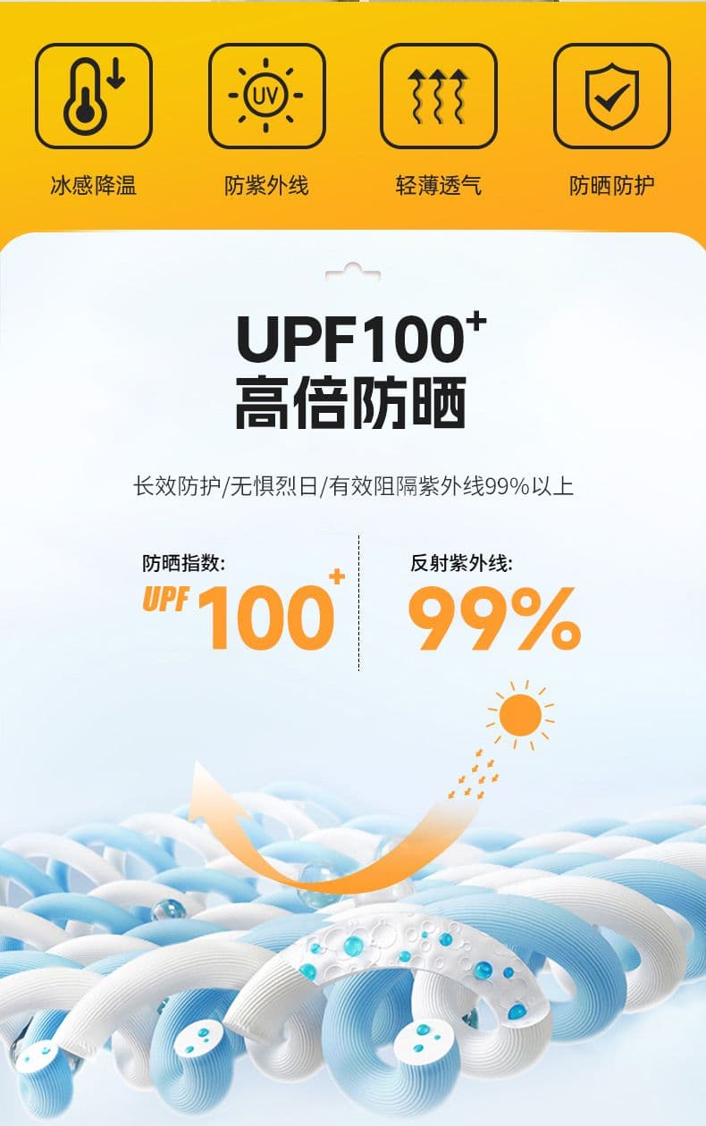 실사 2026 여름 피부 의류 upf50+ 자외선 차단 옷 후드 야외 스포츠 여행 캠핑 중성 다용도 상세 이미지 3