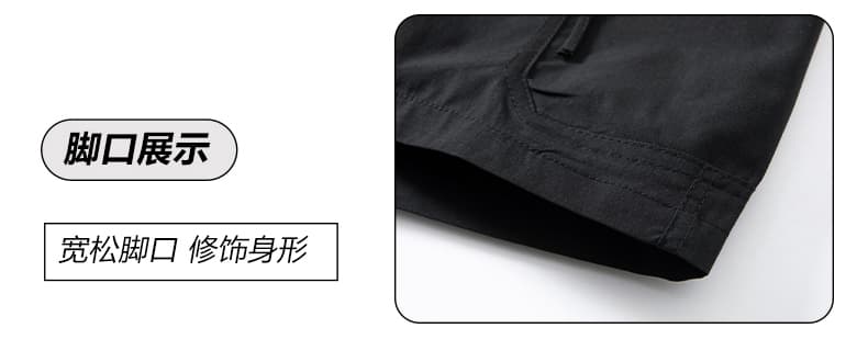실사 여름 새로운 워크웨어 반바지 남자 조수 브랜드 통기성 캐주얼 루즈핏 오부 바지 대 바지 운동 반바지 남자 상세 이미지 6