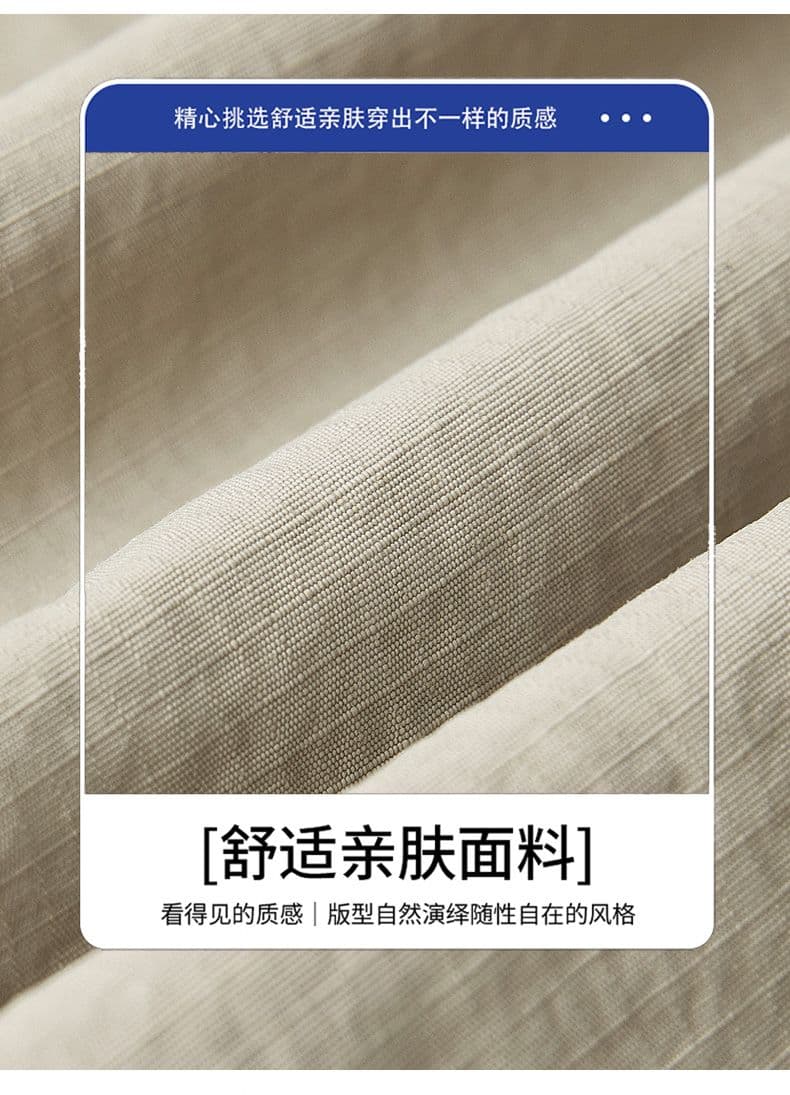 실사 여름 새로운 얼음 실크 얇은 스타일 5 점 캐주얼 바지 남자 루즈핏 다용도 산계 반바지 상세 이미지 6