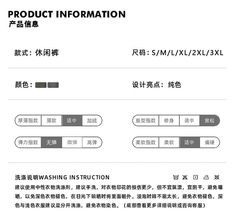 실사 2026 가을 아메리칸 레트로 워시 퇴색 한 넓은 다리 워크웨어 팬츠 남녀 루즈핏 스트레이트 모통이 칼 캐주얼 센스 바닥 청소 바지 상세 이미지 3