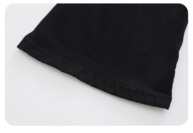실사 아메리칸 cleanfit 작은 모통이 칼 검정색 청바지 디스플레이 가오 시안 다리 길이 남자 여자 워시 물 신축성 긴 바지 상세 이미지 15