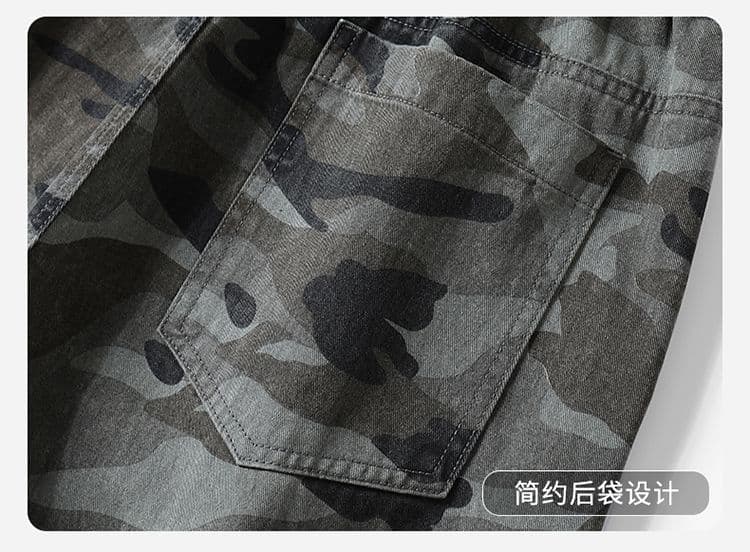실사 가을 겨울 새로운 워싱 무거운 순면 아메리칸 카모플라주 캐주얼 바지 높음 거리 워싱 모통이 칼 루즈핏 워크웨어 팬츠 상세 이미지 22