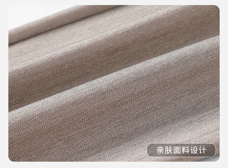 실사 가을 겨울 새로운 워싱 오래된 돈 바람 질감 센스 스트레이트 루즈핏 작은 슬랙스 빛 비즈니스 캐주얼 바지 남성용 바지 상세 이미지 22