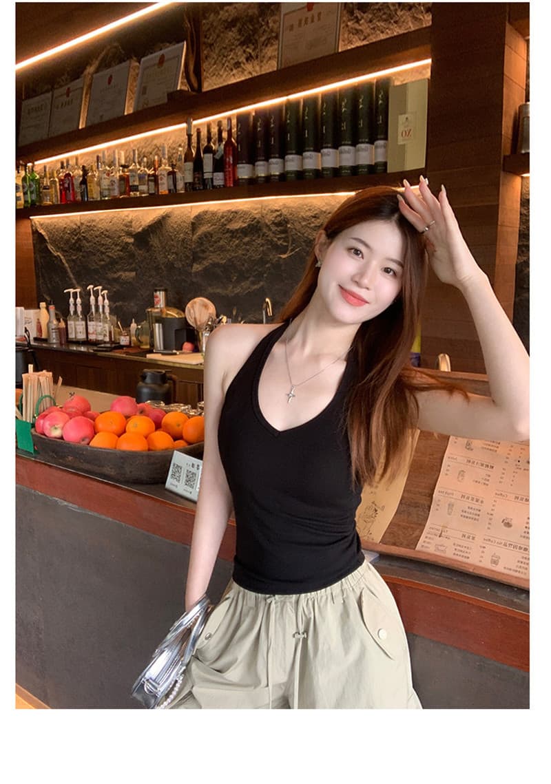 행침 목 슬립 맨위 여성 여름 외출용 2026 새로운 표지 대리인 우유 인사이드 가져 가라. 만나는 자이언트 잘 생긴 파란색 아름다움 뒤로 조끼 상세 이미지 21