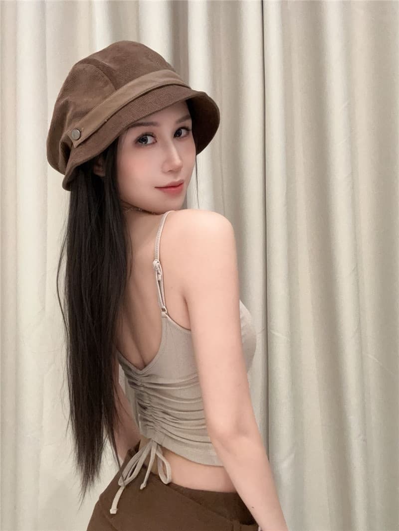 순수한 욕망 소녀 펌프 로프 백리스 나만의 것을 가져와 라. 가슴 패드 원피스 니트 캐미솔 높은 탄력성 몸매 가꾸기 슬림해 보이는 아름다움 뒤로 상세 이미지 14