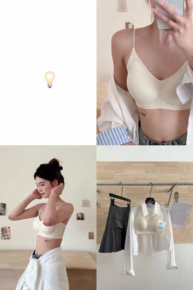 왕 옥 원자바오 같은 단락 파운데이션 속옷 여성 작은 가슴 모으다 통기성 뒤로 심장 어깨끈 아름다움 뒤로 브래지어 얇은 스타일 상세 이미지 8