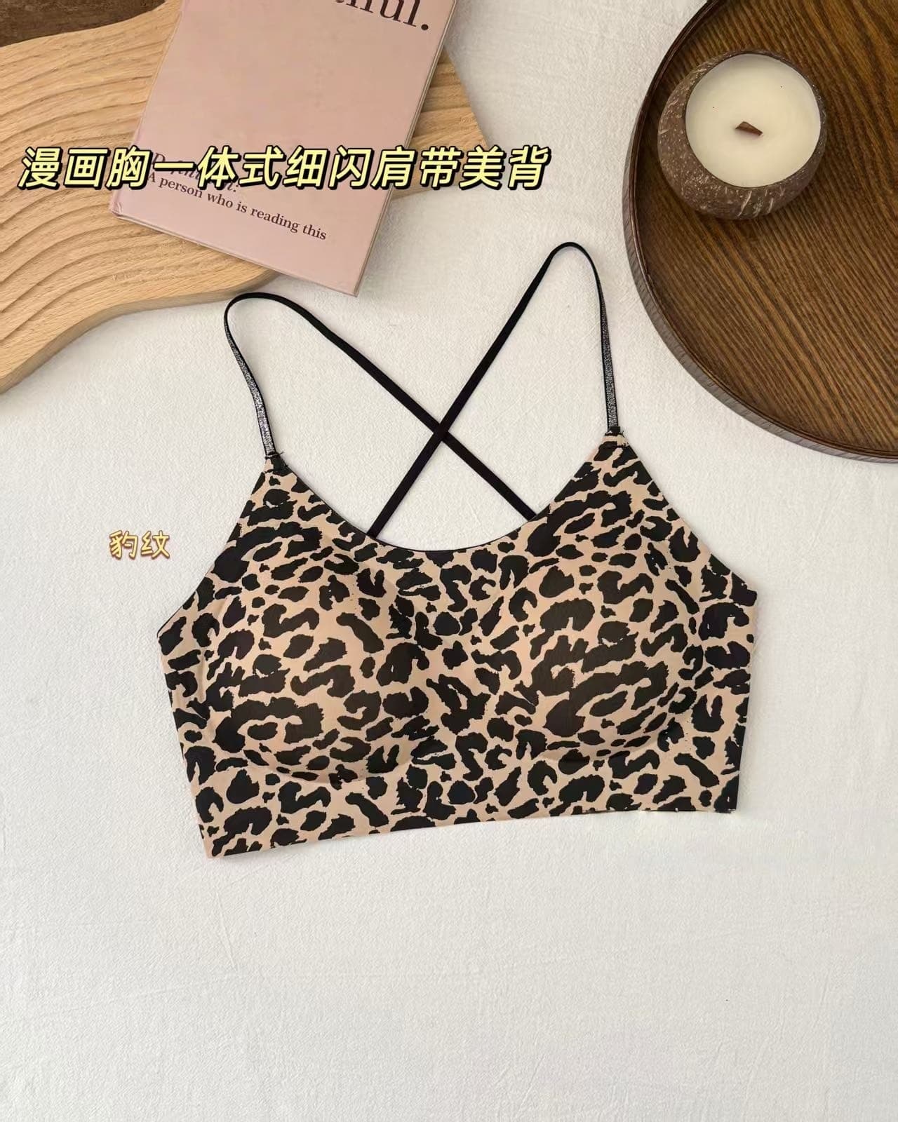 만화 가슴 원피스 좋은 플래시 어깨끈 아름다움 뒤로 얼음 실크 없음 흔적 고정 컵 bra 백리스 십자가 슬립 상세 이미지 14
