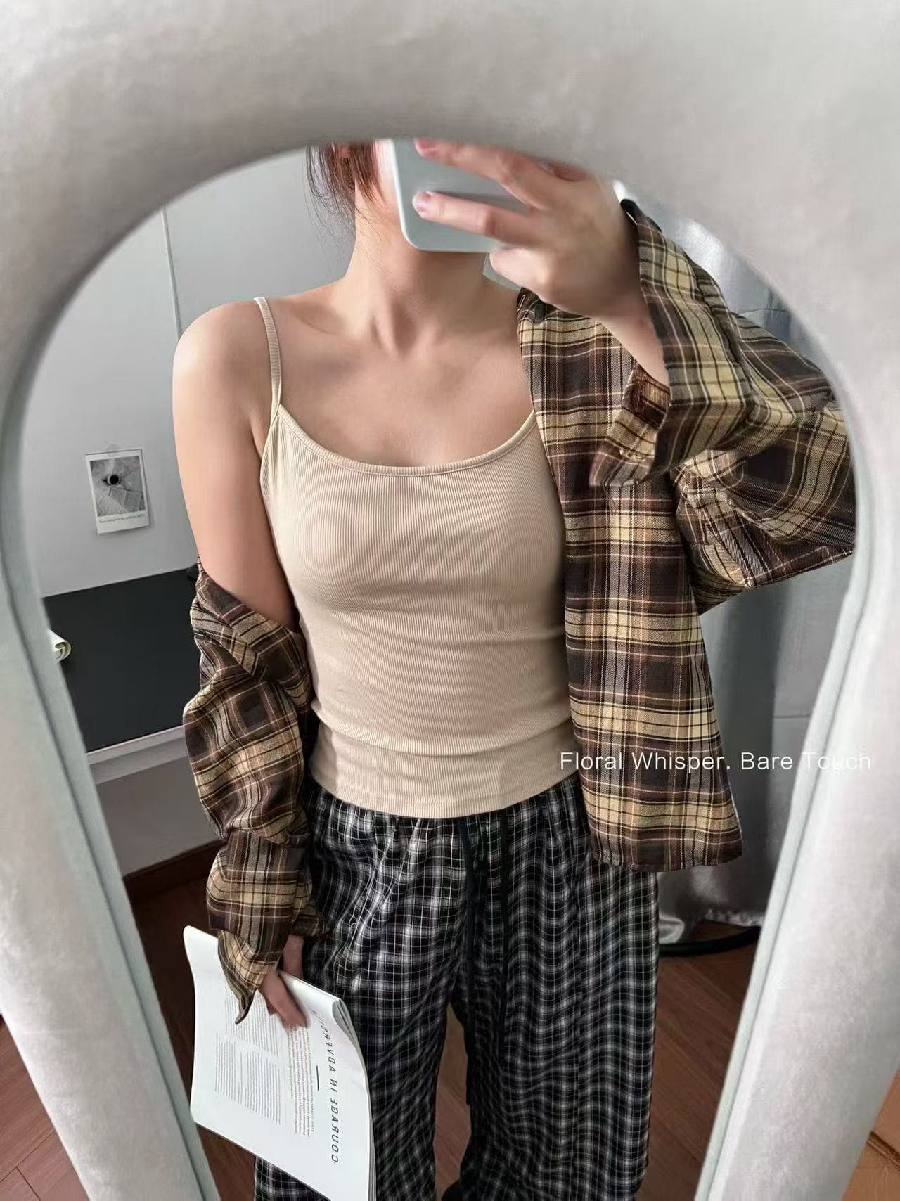 이른 가을 미니멀리즘 바람 레트로 핫걸 슬립 레오파드 무늬 만금유 착용 가져 가라. 다용도 선택하지 마라. 사람들 나만의 것을 가져와 라. 가슴 패드 아름다움 뒤로 상세 이미지 13