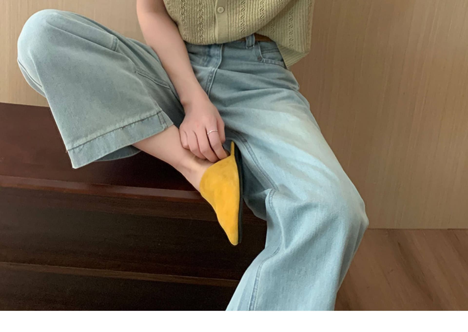 단색 POLO 칼라 마 재료 작은 셔츠 2026 여름 새로운 한국 스타일 다용도 슬림해 보이는 맨위 여성 상세 이미지 28